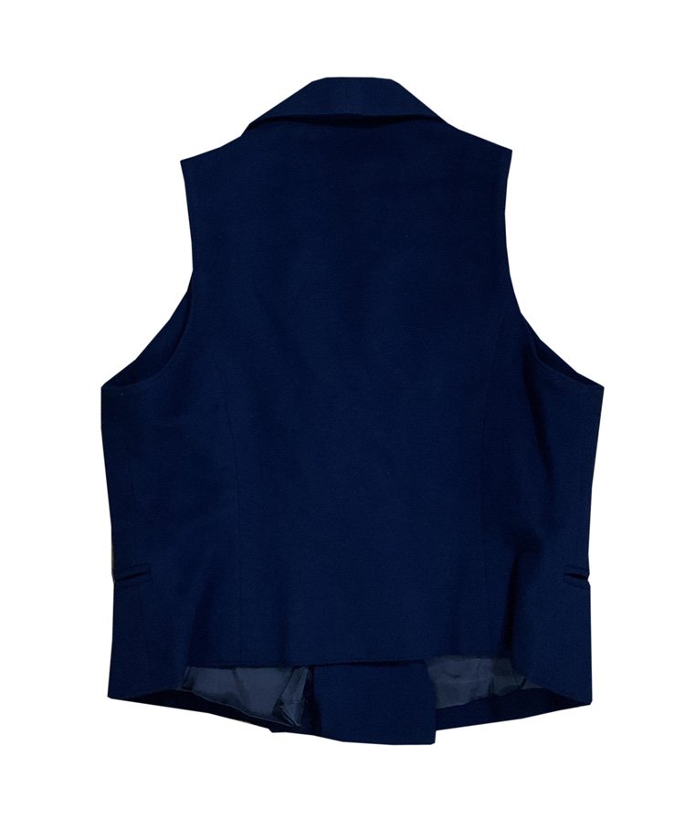 Women's Vintage Hermès Gilet Double Boutonnage Cashmere Vest Women's Vintage Hermès Gilet Double Boutonnage Cashmere Vest
